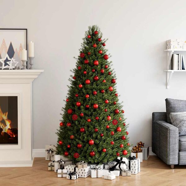 vidaXL 100 db bordó karácsonyi gömb 3 / 4 / 6 cm