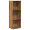 vidaXL k&eacute;zműves t&ouml;lgy sz&iacute;nű szerelt fa k&ouml;nyvespolc 40 x 30 x 114 cm