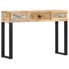 vidaXL t&ouml;m&ouml;r mang&oacute;fa t&aacute;lal&oacute;asztal 110 x 30 x 76 cm