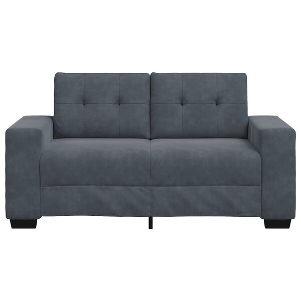 vidaXL s&ouml;t&eacute;tsz&uuml;rke b&aacute;rsony loveseat kanap&eacute; 160x77x82 cm