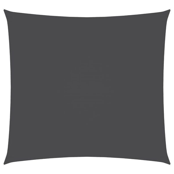 vidaXL antracitszürke négyzet alakú oxford-szövet napvitorla 2,5x2,5 m