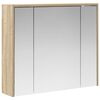 vidaXL F&uuml;rdőszobai t&uuml;k&ouml;rszekr&eacute;ny Sonoma t&ouml;lgy 73,5 x 16 x 62,5 cm