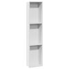 vidaXL Zuhany Niche Feh&eacute;r 90 x 20 x 9,5 cm Rozsdamentes ac&eacute;l
