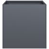 vidaXL antracitsz&uuml;rke hidegen hengerelt ac&eacute;l n&ouml;v&eacute;nytart&oacute; 40x40x40 cm