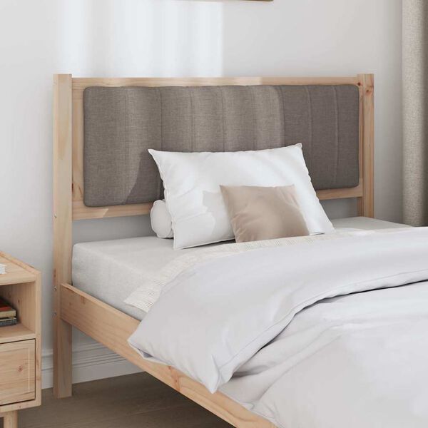 vidaXL K&aacute;rpitozott fejt&aacute;mla fejt&aacute;ml&aacute;val Barna 100 cm T&ouml;m&ouml;r fenyőfa