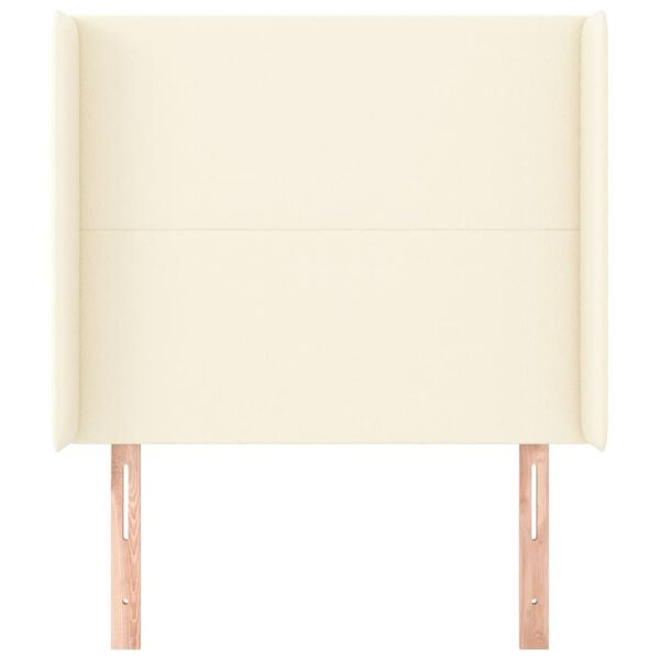 vidaXL kr&eacute;msz&iacute;nű műbőr fejt&aacute;mla sz&aacute;rnyakkal 103x16x118/128 cm