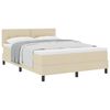vidaXL Boxrug&oacute;s &aacute;gy fejt&aacute;ml&aacute;val Kr&eacute;m 140 x 190 cm sz&ouml;vet