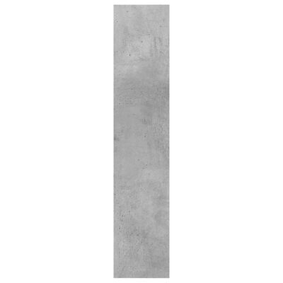 vidaXL betonszürke forgácslap fali polc 90 x 16 x 78 cm