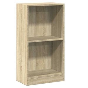 vidaXL sonoma-t&ouml;lgy sz&iacute;nű forg&aacute;cslap k&ouml;nyvespolc 40 x 24 x 75 cm