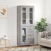 vidaXL sz&uuml;rke sonoma szerelt fa magasszekr&eacute;ny 69,5 x 34 x 180 cm