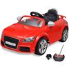 Audi TT RS Elektromos kisaut&oacute; t&aacute;vir&aacute;ny&iacute;t&oacute;val piros