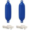 vidaXL Haj&oacute; 2 db &Oslash; 11 x 40 cm K&eacute;k PVC