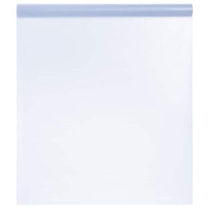 vidaXL matt sz&uuml;rke PVC statikus ablakf&oacute;lia 45 x 500 cm