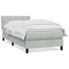 vidaXL vil&aacute;gossz&uuml;rke b&aacute;rsony rug&oacute;s &aacute;gy matraccal 100 x 210 cm