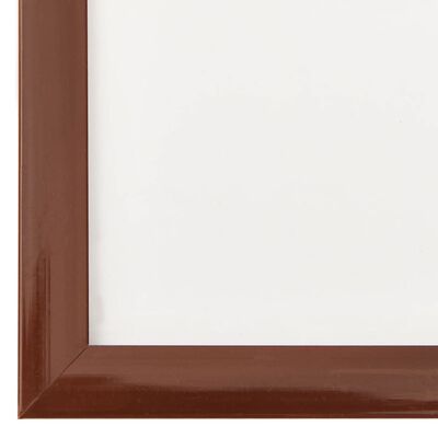 vidaXL 3 db bronzszínű MDF fali/asztali fényképkeret 59,4 x 84 cm