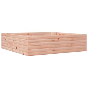 vidaXL t&ouml;m&ouml;r dugl&aacute;szfenyő kerti vir&aacute;gl&aacute;da 90x90x23 cm