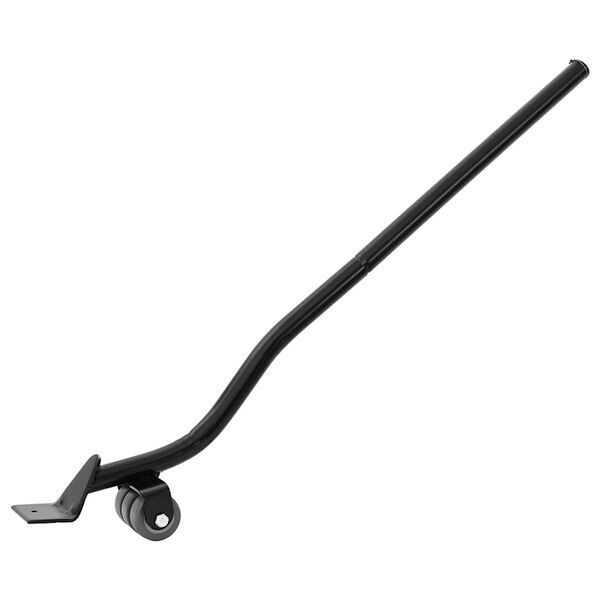 vidaXL 4 db fekete bútorgörgő emelővel, 13,5 x 13,5 x 4,2 cm, 300 kg