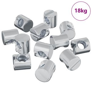 vidaXL Hord&oacute; any&aacute;k 4500 pcs Ez&uuml;st M6 x 12 mm F&eacute;m
