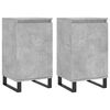 vidaXL 2 db betonsz&uuml;rke szerelt fa t&aacute;lal&oacute;szekr&eacute;ny 40 x 35 x 70 cm