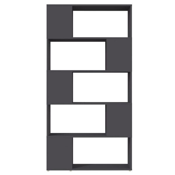 vidaXL sz&uuml;rke szerelt fa t&eacute;relv&aacute;laszt&oacute; k&ouml;nyvszekr&eacute;ny 80 x 24 x 155 cm