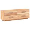 vidaXL t&ouml;m&ouml;r &uacute;jrahasznos&iacute;tott fa TV-szekr&eacute;ny