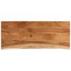 vidaXL t&ouml;m&ouml;r ak&aacute;cfa t&eacute;glalap alak&uacute; asztallap 90 x 40 x 3,8 cm