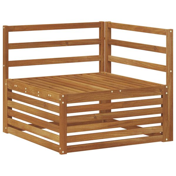 vidaXL K&uuml;lt&eacute;ri kanap&eacute; szett 6 pcs Term&eacute;szetes T&ouml;m&ouml;r Ak&aacute;cfa