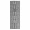 vidaXL k&uuml;lt&eacute;ri szőnyeg ARAKIL fekete 80x250 cm PP