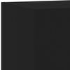 vidaXL fekete fali TV-szekr&eacute;ny LED-vil&aacute;g&iacute;t&aacute;ssal 100 x 35 x 31 cm