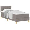 vidaXL Boxrug&oacute;s &aacute;gy p&aacute;rn&aacute;val fejt&aacute;ml&aacute;val T&oacute;psz&iacute;nű 80 x 200 cm sz&ouml;vet