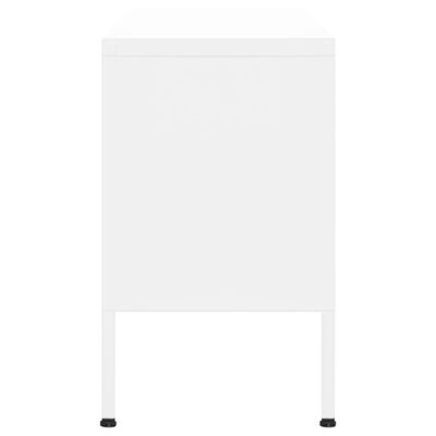 vidaXL fehér acél TV-szekrény 105 x 35 x 50 cm