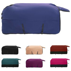 vidaXL L&oacute; Takar&oacute; S&ouml;t&eacute;t Z&ouml;ld &eacute;s Fekete 95 cm Poli&eacute;szter