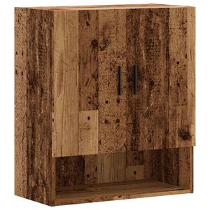 vidaXL fali szekr&eacute;ny r&eacute;gi fa 60x31x70 cm g&eacute;pelt fa