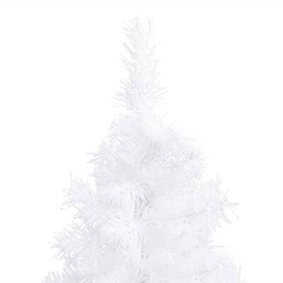 vidaXL fehér PVC sarok műkarácsonyfa 180 cm