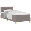vidaXL Boxrug&oacute;s &aacute;gy p&aacute;rn&aacute;val fejt&aacute;ml&aacute;val T&oacute;psz&iacute;nű 80 x 200 cm sz&ouml;vet