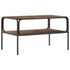 vidaXL Oldal asztal Antik Fa 100 x 50 x 46 cm Szerelt Fa