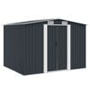 vidaXL antracitsz&uuml;rke ac&eacute;l kerti f&eacute;szer 257 x 205 x 178 cm