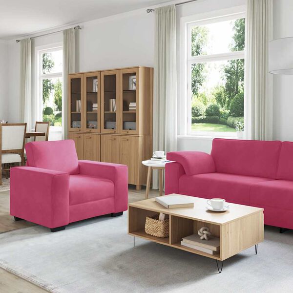 vidaXL 3 r&eacute;szes bord&oacute; b&aacute;rsony &uuml;lőgarnit&uacute;ra p&aacute;rn&aacute;kkal