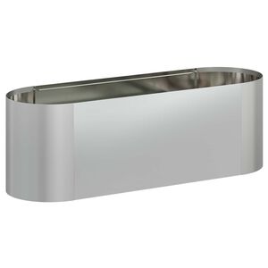 vidaXL Emelt kert &aacute;gy&aacute;s Horganyzott Ac&eacute;l 120 x 40 x 40 cm
