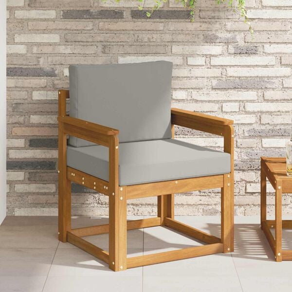 vidaXL K&uuml;lt&eacute;ri kanap&eacute; T&ouml;m&ouml;r ak&aacute;cfa &eacute;s poli&eacute;szter