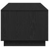 vidaXL Doh&aacute;nyz&oacute;asztal Fekete t&ouml;lgy 102 x 55 x 43 cm Faanyag