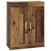 vidaXL Fali Szekr&eacute;ny Falra szerelhető Antik fa 69,5 x 34 x 90 cm