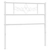vidaXL feh&eacute;r f&eacute;m csere fejt&aacute;mla 107 cm