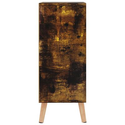vidaXL füstös tölgyszínű szerelt fa tálalószekrény 60 x 30 x 72 cm