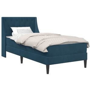 vidaXL &Aacute;gykeret matraccal matracmal K&eacute;k 80 x 200 cm B&aacute;rsony