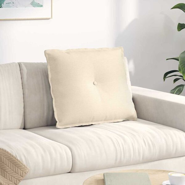 vidaXL H&aacute;tp&aacute;rna Kr&eacute;m 60 x 50 cm B&aacute;rsonyos sz&ouml;vet