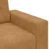 vidaXL barna b&aacute;rsony loveseat kanap&eacute; 180x77x82 cm