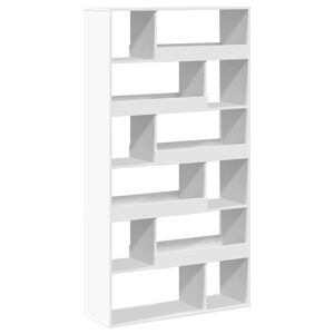 vidaXL feh&eacute;r szerelt fa t&eacute;relv&aacute;laszt&oacute; 100 x 33 x 187,5 cm