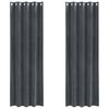 vidaXL S&ouml;t&eacute;t&iacute;tő f&uuml;gg&ouml;ny&ouml;k 2 pcs Vil&aacute;gossz&uuml;rke 140 x 245 cm B&aacute;rsony