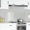 vidaXL Konyhai splashback Átlátszó 120 x 50 x 0.6 cm edzett üveg